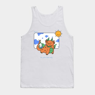 Cute Animal Cartoon Drawing Tank Top